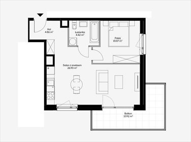 mieszkanie na sprzedaż 47m2 mieszkanie Warszawa, Wola, Czyste, Kolejowa