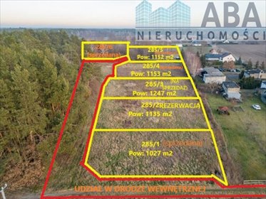 Sprzedam działkę 1247 m² w Rzgowie - potencjał budowlany i blisko lasu działka Rzgów, ul. Targowa