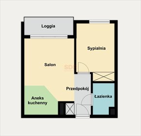 mieszkanie na sprzedaż 38m2 mieszkanie Wrocław, Psie Pole, Sołtysowice, Sołtysowicka