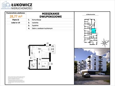 mieszkanie na sprzedaż 29m2 mieszkanie Czechowice-Dziedzice