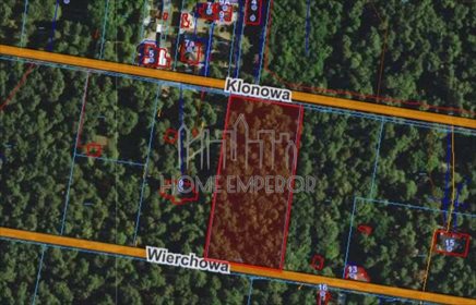 Działka 5400 m² pod lasem w Otwocku - polecam działka Otwock, Wierchowa