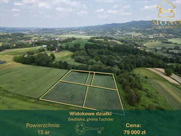 działka na sprzedaż 1500m2 działka Siedliska