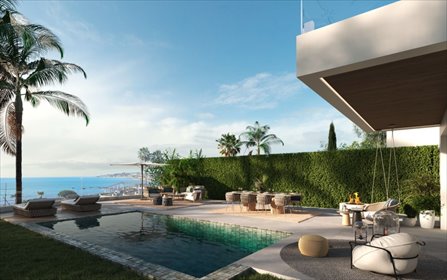 Ekskluzywna willa w Mijas z panoramicznym widokiem na morze dom Mijas