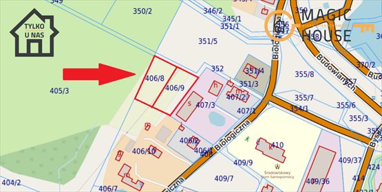 Sprzedam działkę inwestycyjną 2309 m² w Gdańsku Kokoszki działka Gdańsk, Kokoszki, Biologiczna