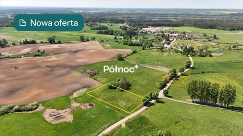 Działka budowlana 3000 m² w Czerwonce – blisko jeziora działka Czerwonka