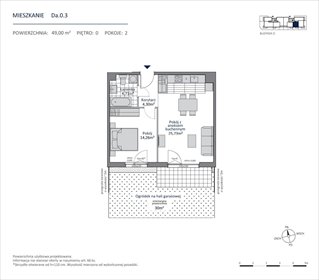 Na sprzedaż nowoczesne 49 m² mieszkanie w Gdańsku mieszkanie Gdańsk, Morena