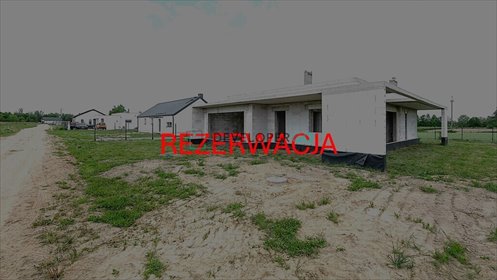 Nowoczesny dom w stanie surowym z dużymi przeszkleniami - polecam! dom Komorowo, Sadowa