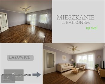 mieszkanie na sprzedaż 64m2 mieszkanie Namysłów, Bąkowice, Bąkowice