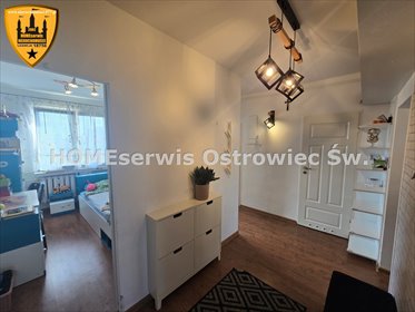 Sprzedam komfortowe 3-pokojowe mieszkanie 59 m² z loggią i widokiem w Ostrowcu mieszkanie Ostrowiec Świętokrzyski, Centrum