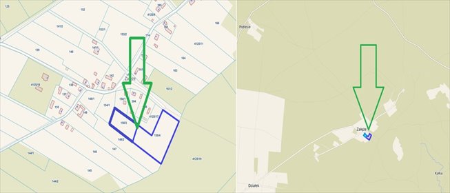działka na sprzedaż 10267m2 działka Załęże