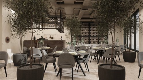 Lokal gastronomiczny 105 m² w centrum Mokotowa, ul. Rzymowskiego lokal użytkowy Warszawa, Mokotów, Służewiec, Rzymowskiego