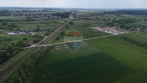 Działka inwestycyjna pod magazyn, WZ, asfalt, 5 169 m² działka Dąbrówka Zabłotnia