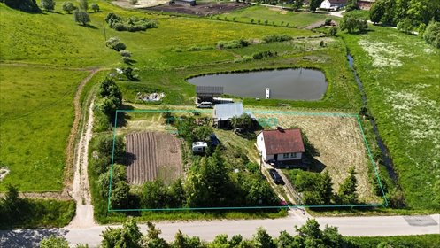 Urokliwe siedlisko na Mazurach z dużą działką i potencjałem dom Skomack Wielki