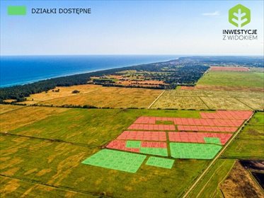 działka na sprzedaż 488m2 działka Łeba, Teren w atrakcyjnym położeniu niedaleko morza