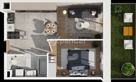 mieszkanie na sprzedaż 38m2 mieszkanie Kraków, Prądnik Biały, Bociana