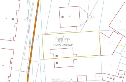 Działka inwestycyjna 664 m² z mediami w Pradze-Południe. działka Warszawa, Praga-Południe, Kokoryczki