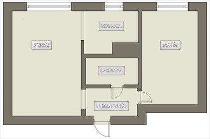 mieszkanie na sprzedaż 38m2 mieszkanie Gdańsk, Przymorze, Jagiellońska