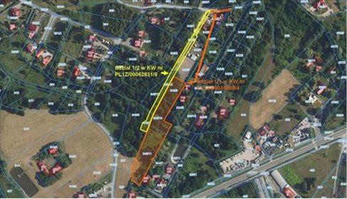 działka na sprzedaż 1805m2 działka Stare Budy, Wąska