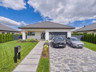 Na sprzedaż nowoczesny dom parterowy 153 m² z garażem w Dobrczu dom Dobrcz