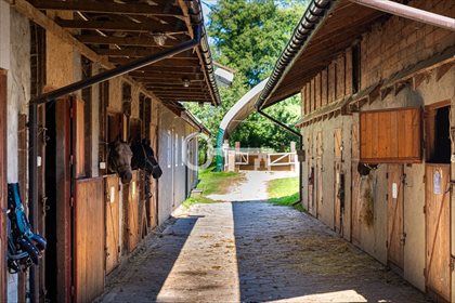 Polecam działkę 16 872 m² z funkcjonującym rancho i domem w Okrzeszynie działka Okrzeszyn