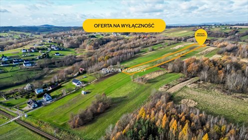 Polecam widokową działkę 59 arów z MPZP w Woli Radziszowskiej działka Wola Radziszowska, Podskale