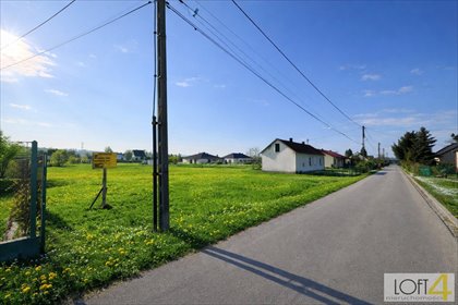 działka na sprzedaż 940m2 działka Radlna