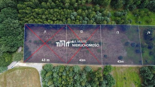 działka na sprzedaż 1808m2 działka Kłoda, Brzozowa