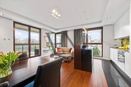 Nowoczesny apartament 80 m2 z tarasem i garażem. mieszkanie Warszawa, Wilanów, Księdza Prymasa Augusta Hlonda