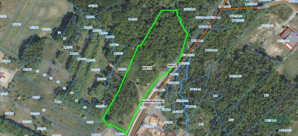 działka na sprzedaż 13635m2 działka Mysłowice, Zielnioka