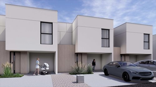 Do sprzedania dom szeregowy 87 m² z ogrodem w Rzeszowie dom Rzeszów, św. Marcina