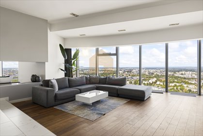 Apartament 98 m² na 33. piętrze Sky Tower (Wrocław) mieszkanie Wrocław, Krzyki, Gwiaździsta