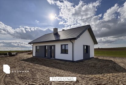 Nowoczesny dom 73 m² w Dąb, pod klucz, blisko jeziora dom Ślesin