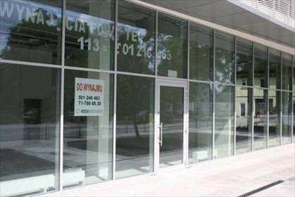 lokal użytkowy na wynajem 113m2 lokal użytkowy Wrocław, Krzyki, Klecina, Wałbrzyska - PARTER