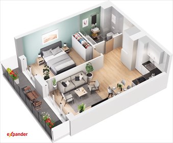 mieszkanie na sprzedaż 40m2 mieszkanie Wrocław, Lothara Herbsta