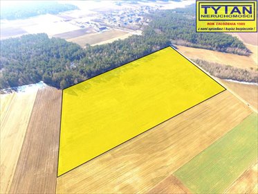 działka na sprzedaż 107400m2 działka Gołasze-Dąb