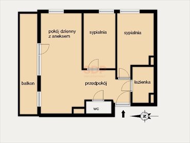 mieszkanie na sprzedaż 59m2 mieszkanie Wrocław, Śródmieście, Kleczków, Wybrzeże Conrada - Korzeniowskiego