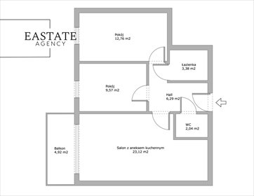 mieszkanie na sprzedaż 57m2 mieszkanie Warszawa, Włochy, Zbąszyńska