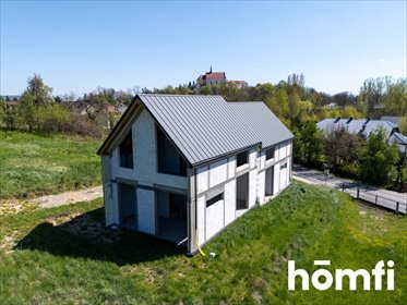 Dom bliźniak 110 m2 z ogródkiem, stan deweloperski. dom Morawica