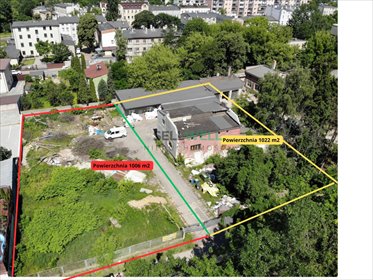 działka na sprzedaż 1022m2 działka Łódź, Górna, Browarna