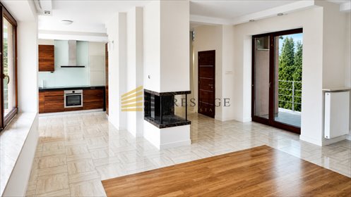 Nowoczesny dom bliźniak 360 m² na Wilanowie — biuro lub mieszkanie dom Warszawa, Wilanów, Królowej Marysieńki