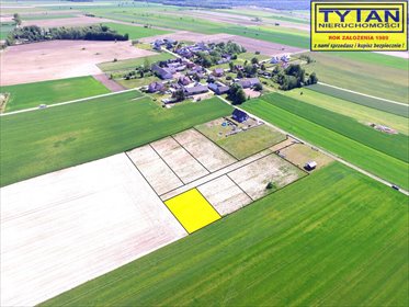 Działka budowlana 896 m² z warunkami zabudowy w spokojnej okolicy działka Wyrzyki
