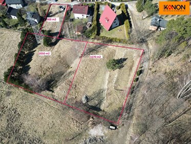 Działka budowlana 4620 m² w Wilkowicach (widokowa, dojazd asfaltowy) działka Wilkowice