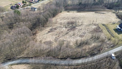 Polecam widokową działkę pod dom w Czarnorzecko-Strzyżowskim Parku działka Huta Gogołowska