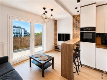 Kawalerka 25 m² z balkonem (gotowa do wprowadzenia) mieszkanie Wrocław, Przedmiejska
