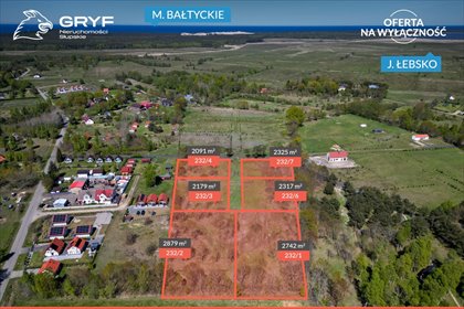 działka na sprzedaż 2179m2 działka Smołdziński Las