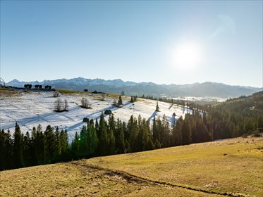 Sprzedam działkę 1642 m² z dostępem do drogi w Białym Dunajcu działka Gliczarów Górny