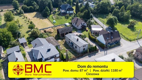 Zapraszam dom z potencjałem na dużej działce w Cieszowej dom Cieszowa, Kasztanowa