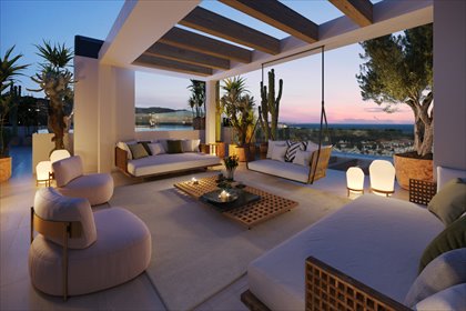 Do sprzedania luksusowy apartament z prywatnym basenem w Marbella mieszkanie Marbella Golden Mile