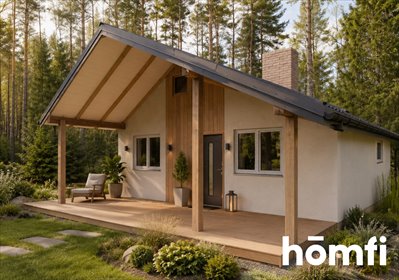 Dom w budowie w leśnej okolicy, 3 pokoje, 80 m² dom Rokitnica, Gucińska