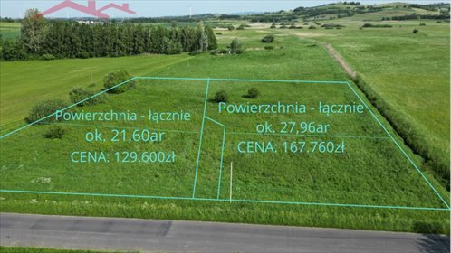 Działki budowlane z mediami i widokiem w Rymanowie polecam działka Rymanów